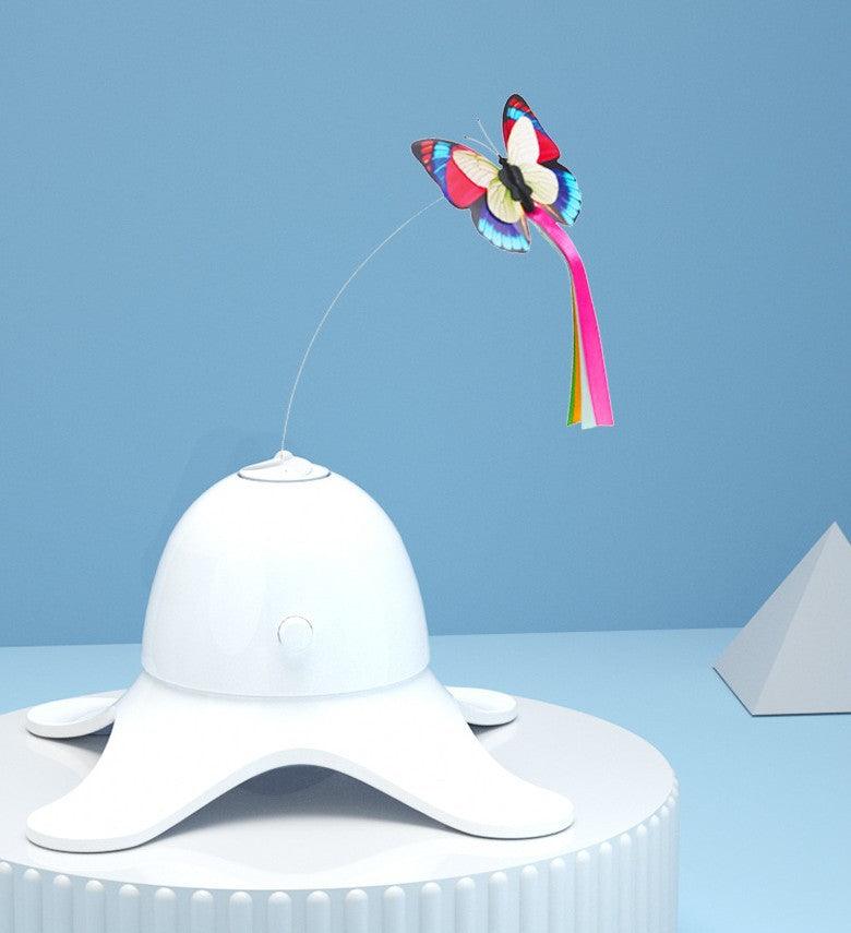 Electric Butterfly Interactive Cat Toy