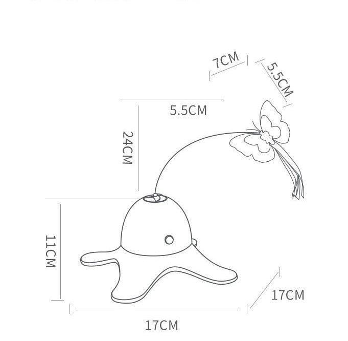 Electric Butterfly Interactive Cat Toy