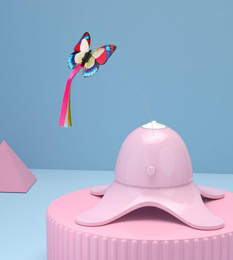 Electric Butterfly Interactive Cat Toy