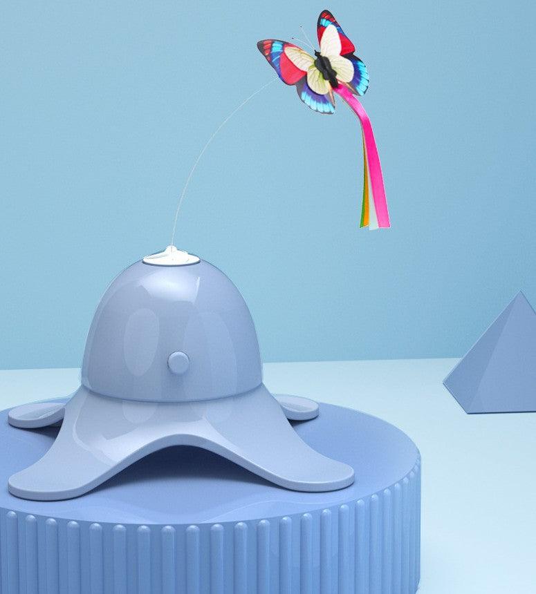 Electric Butterfly Interactive Cat Toy
