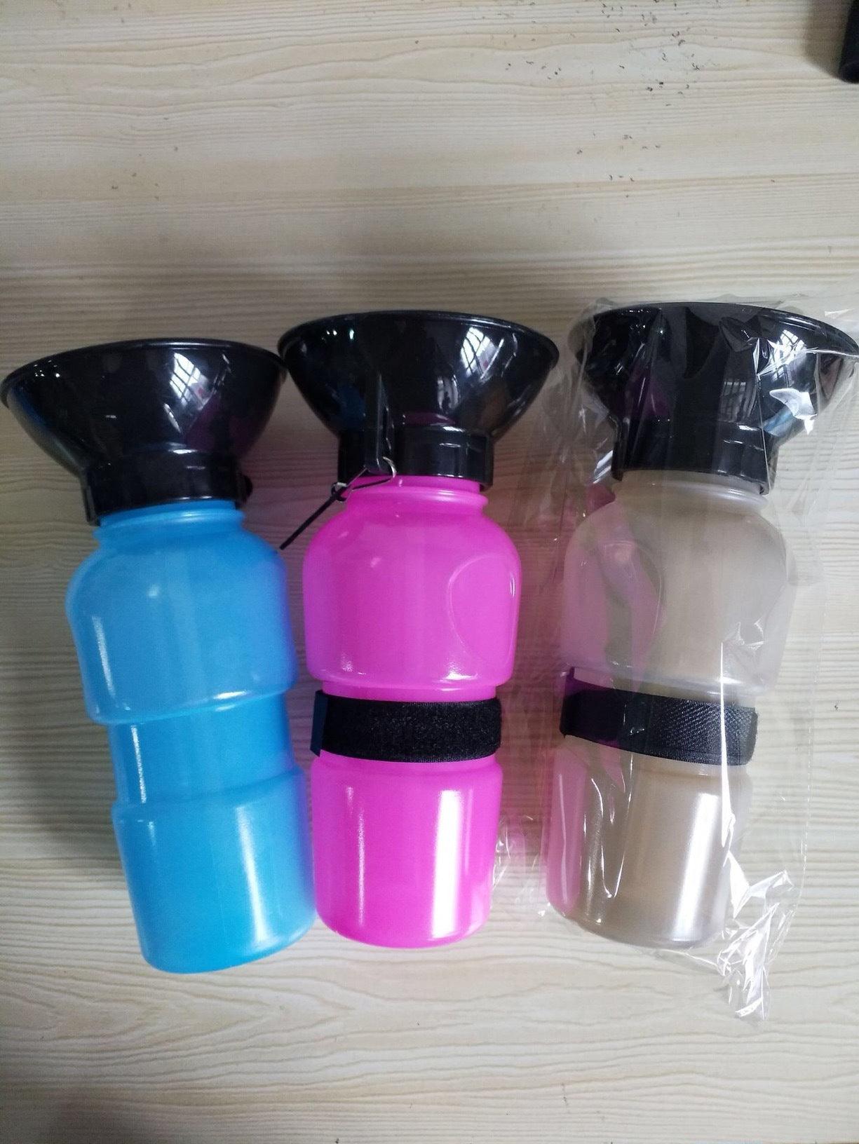 Pet Dog Drinking Water Bottle Sports Squeeze Type Puppy Cat Portable