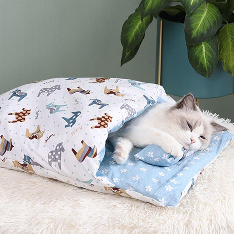 Cozy Cave Cat Bed