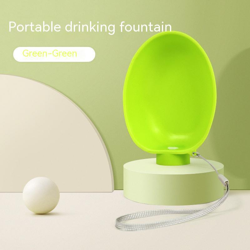 Portable Dog Drinking Bowl Outdoor Water Feeding Pet Outside