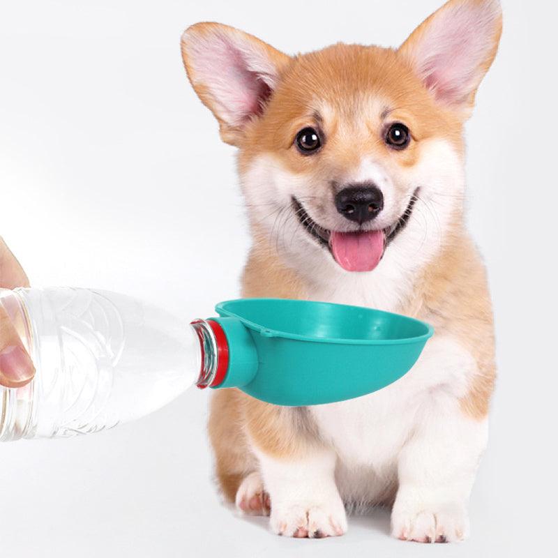 Portable Dog Drinking Bowl Outdoor Water Feeding Pet Outside