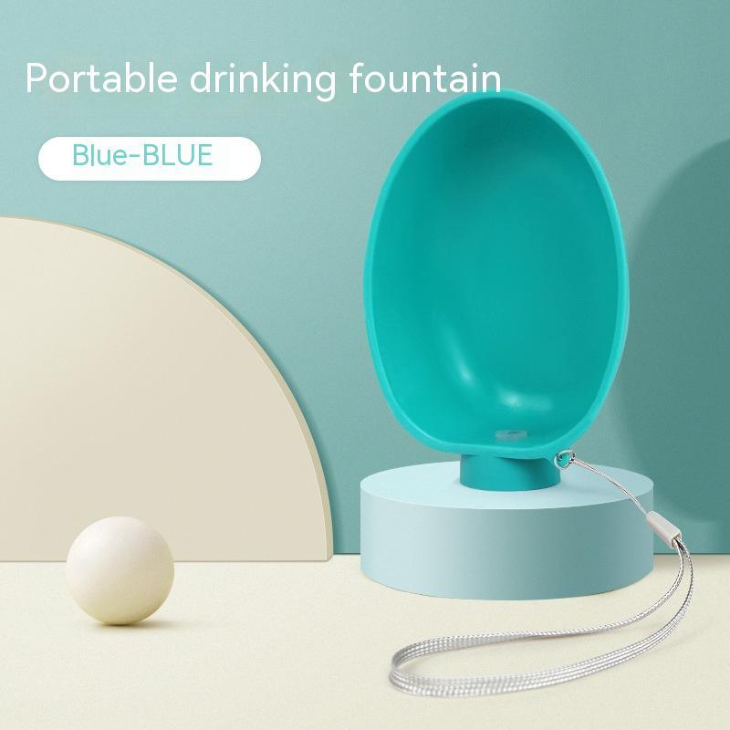 Portable Dog Drinking Bowl Outdoor Water Feeding Pet Outside