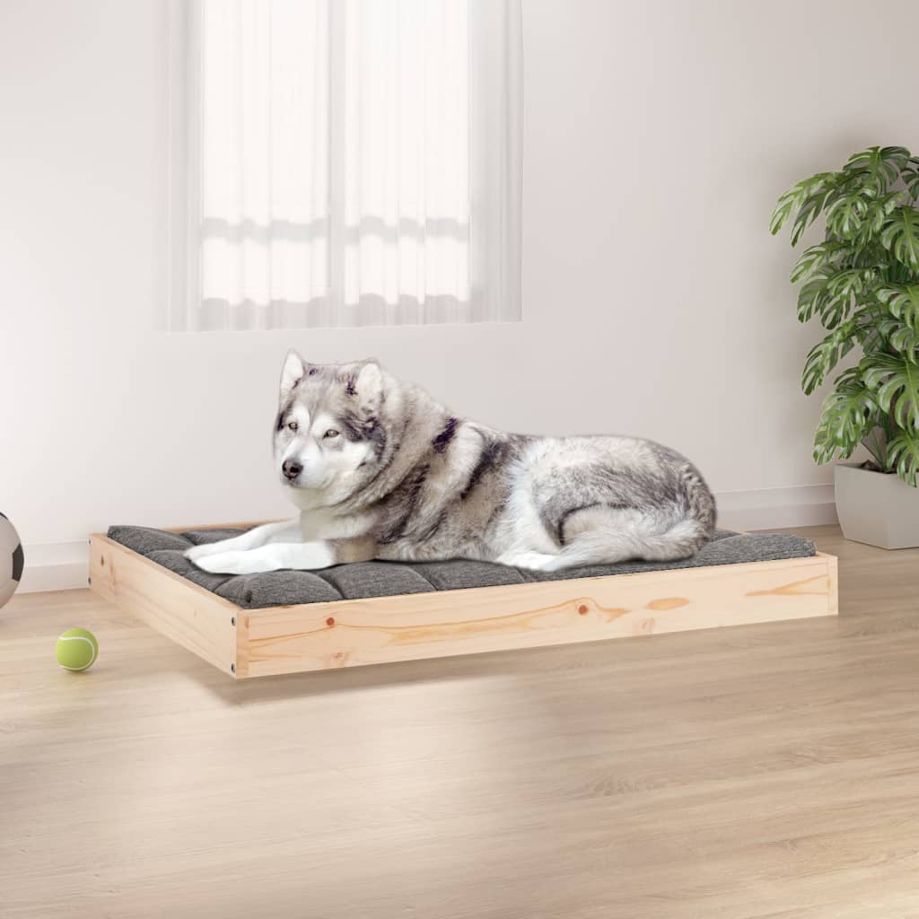 XL Dog Bed Dog Sofa Bed Couch Pet Bed with Wooden Frame Solid Wood Pine