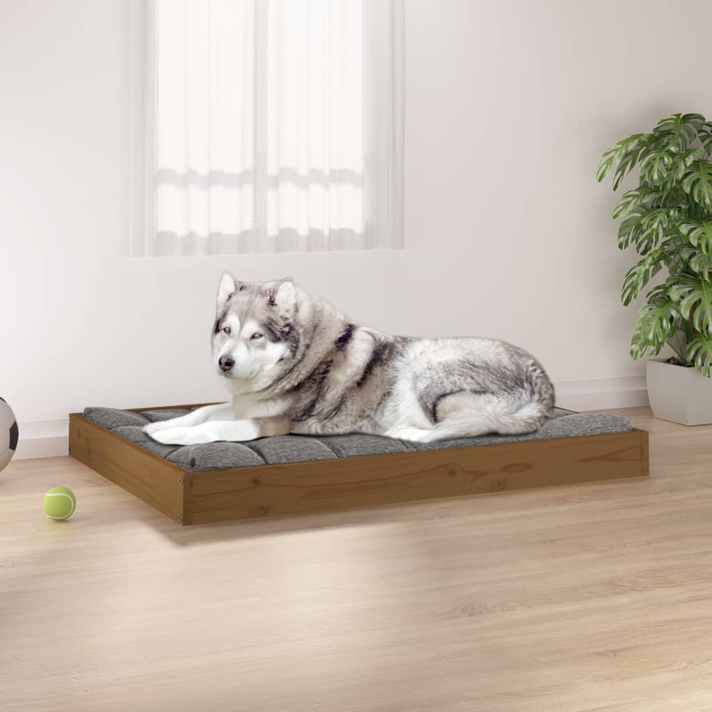 XL Dog Bed Dog Sofa Bed Couch Pet Bed with Wooden Frame Solid Wood Pine