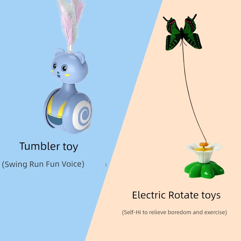 Electric Rotating Cat Toy