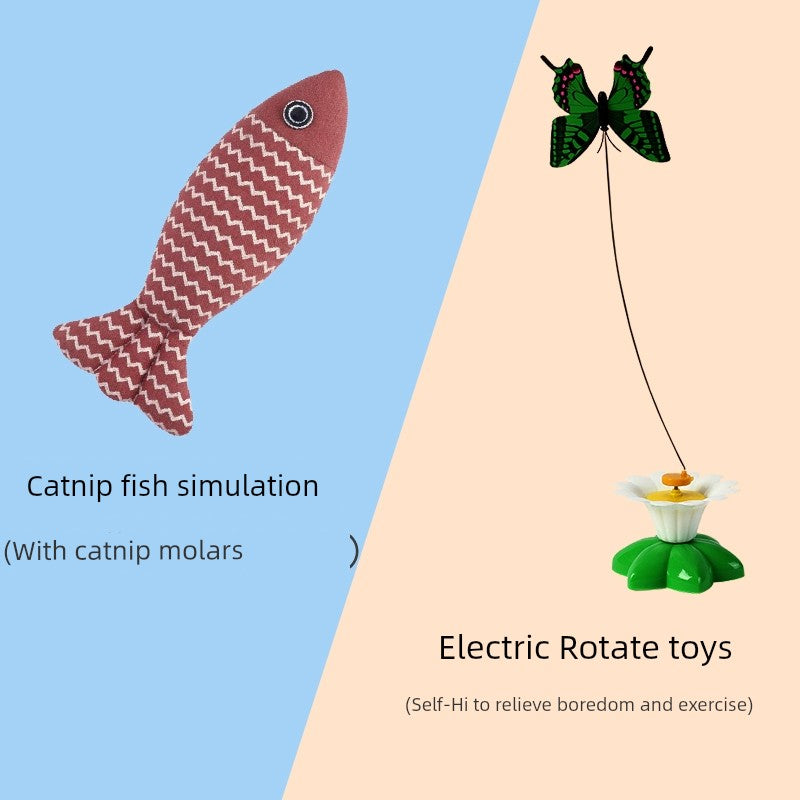 Electric Rotating Cat Toy