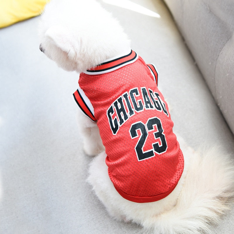 Large Dog Shirts Clothing | Basketball Jerseys Dogs | Basketball