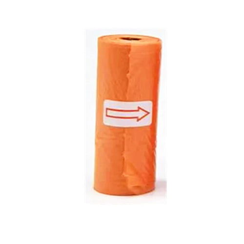 1200pcs Random Color Cartoon Paw Graphic Dog Poop Bags