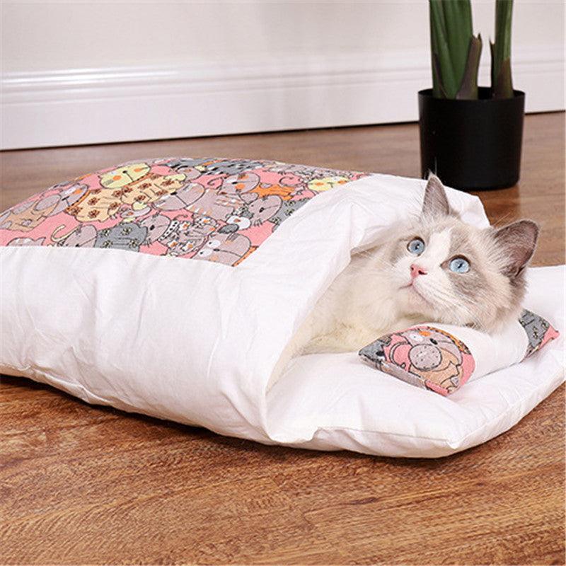 Cozy Cave Cat Bed