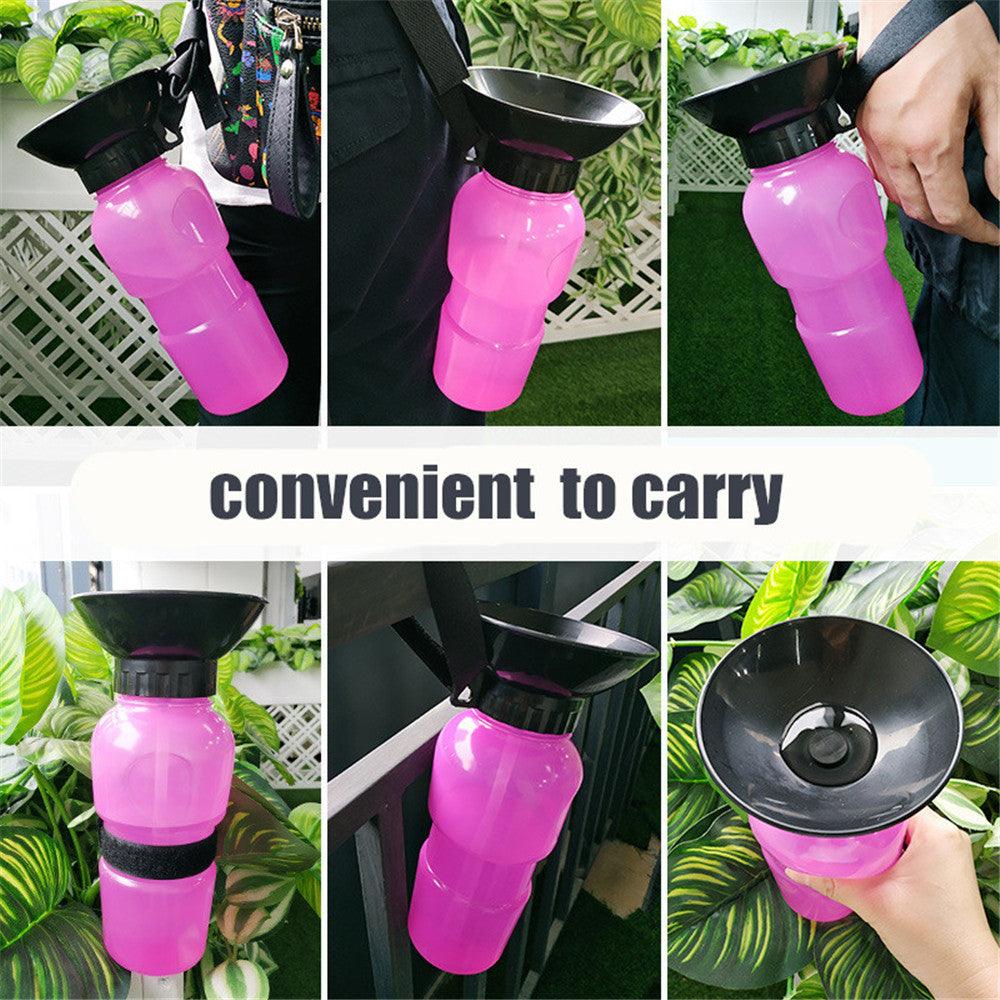 Pet Dog Drinking Water Bottle Sports Squeeze Type Puppy Cat Portable