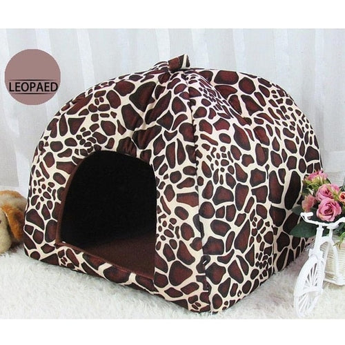 Cute Strawberry Dog Bed House