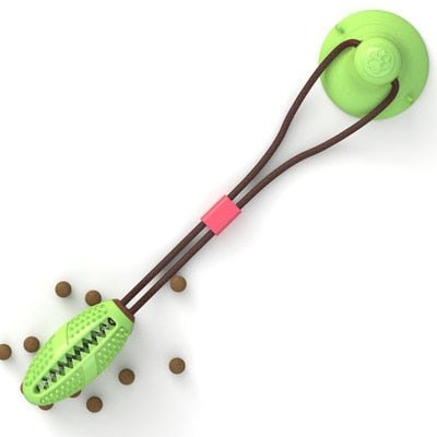 Dog Toys Silicon Suction Cup Tug dog Tooth Cleaning