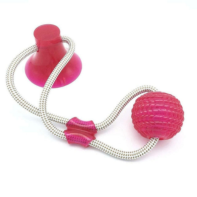 Dog Toys Silicon Suction Cup Tug dog Tooth Cleaning